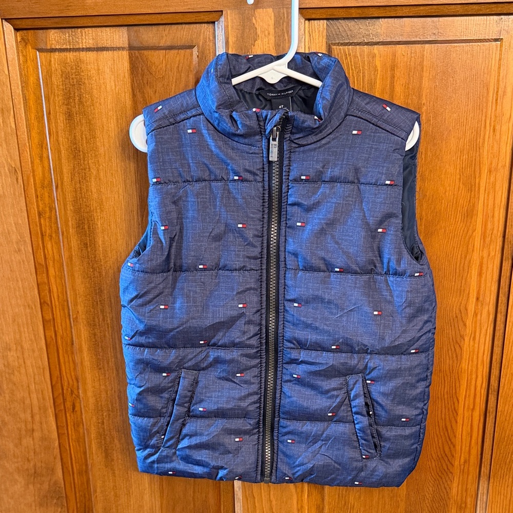 Tommy Hilfiger KIDS Navy Quilted Vest